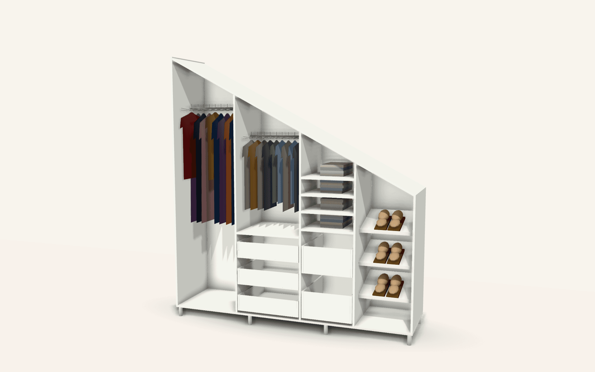 The Eaves — Loft Wardrobe